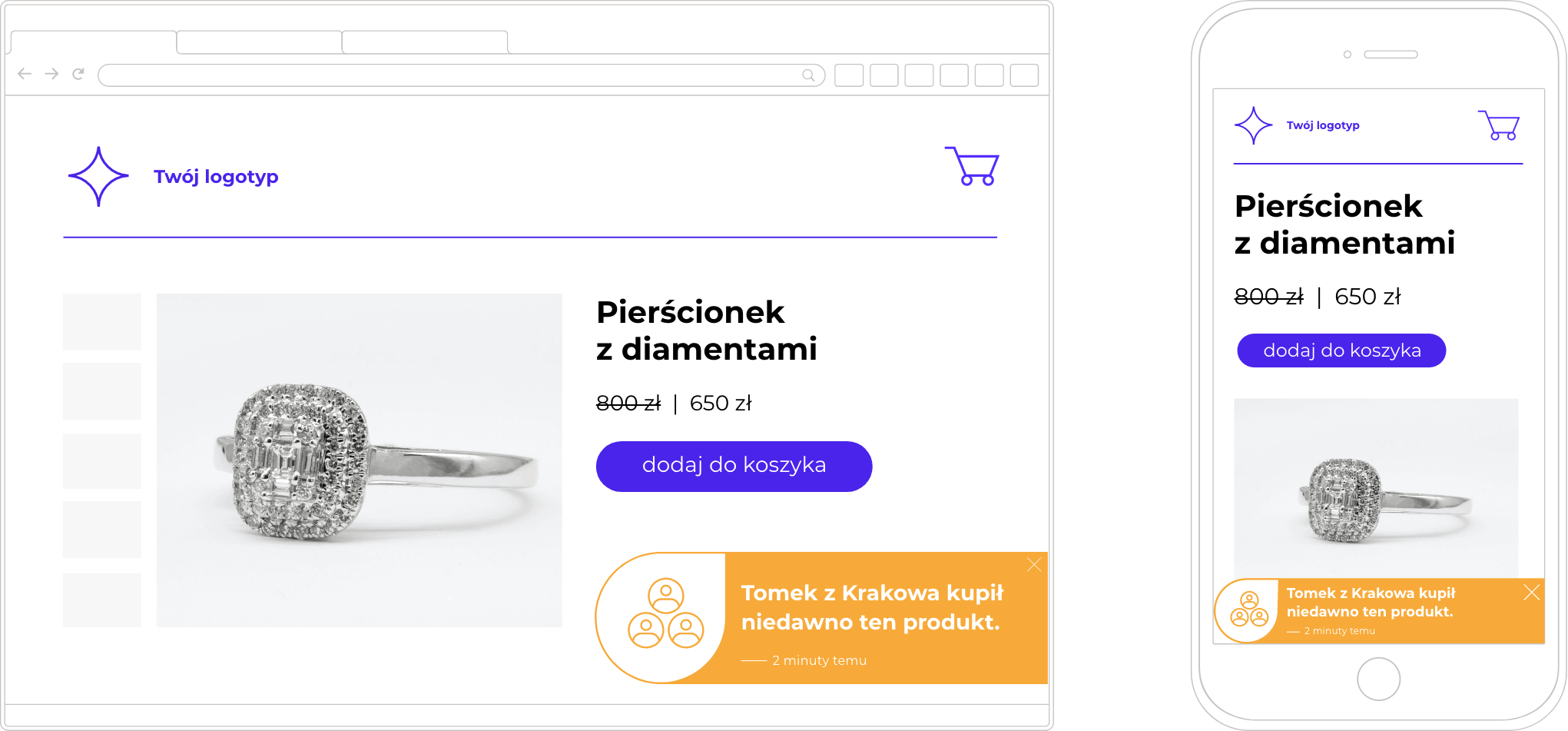 Powiadomienia na telefonie i komputerze